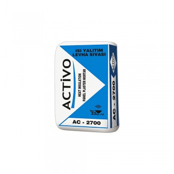 Activo Isı Yalıtım Levha (Mantolama) Sıvası AC 2700