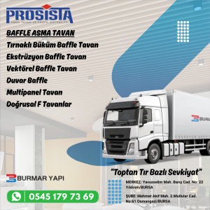 Balıkesir Baffle Tavan Fiyatları