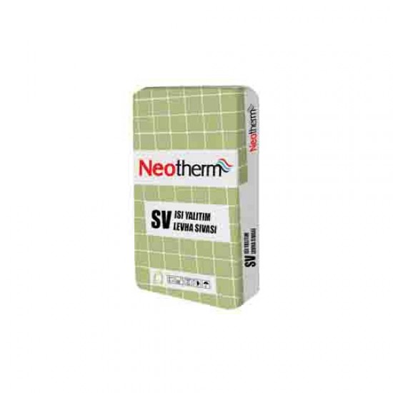 Neotherm SV Isı Yalıtım Levhası (Mantolama) Sıvama Harcı